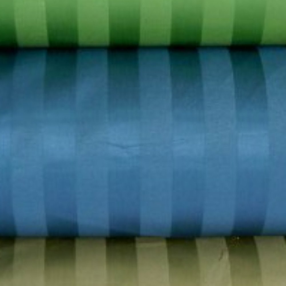 Cotton Braemore New Empress Stripe Slate (Blue)